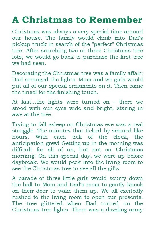 A Christmas to Remember